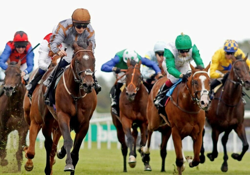 Action Point Newbury 2 Action Point and Hollie Doyle winning the Listed Rose Bowl Stakes at Newbury